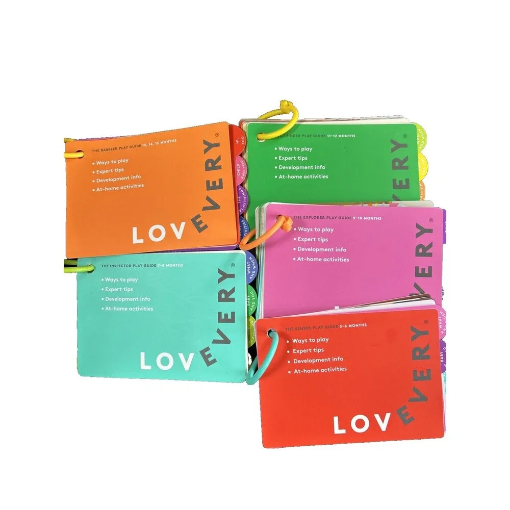 Lovevery Mixed Montessori Toy Bundle Lot With 5 Play Guides Baby Development